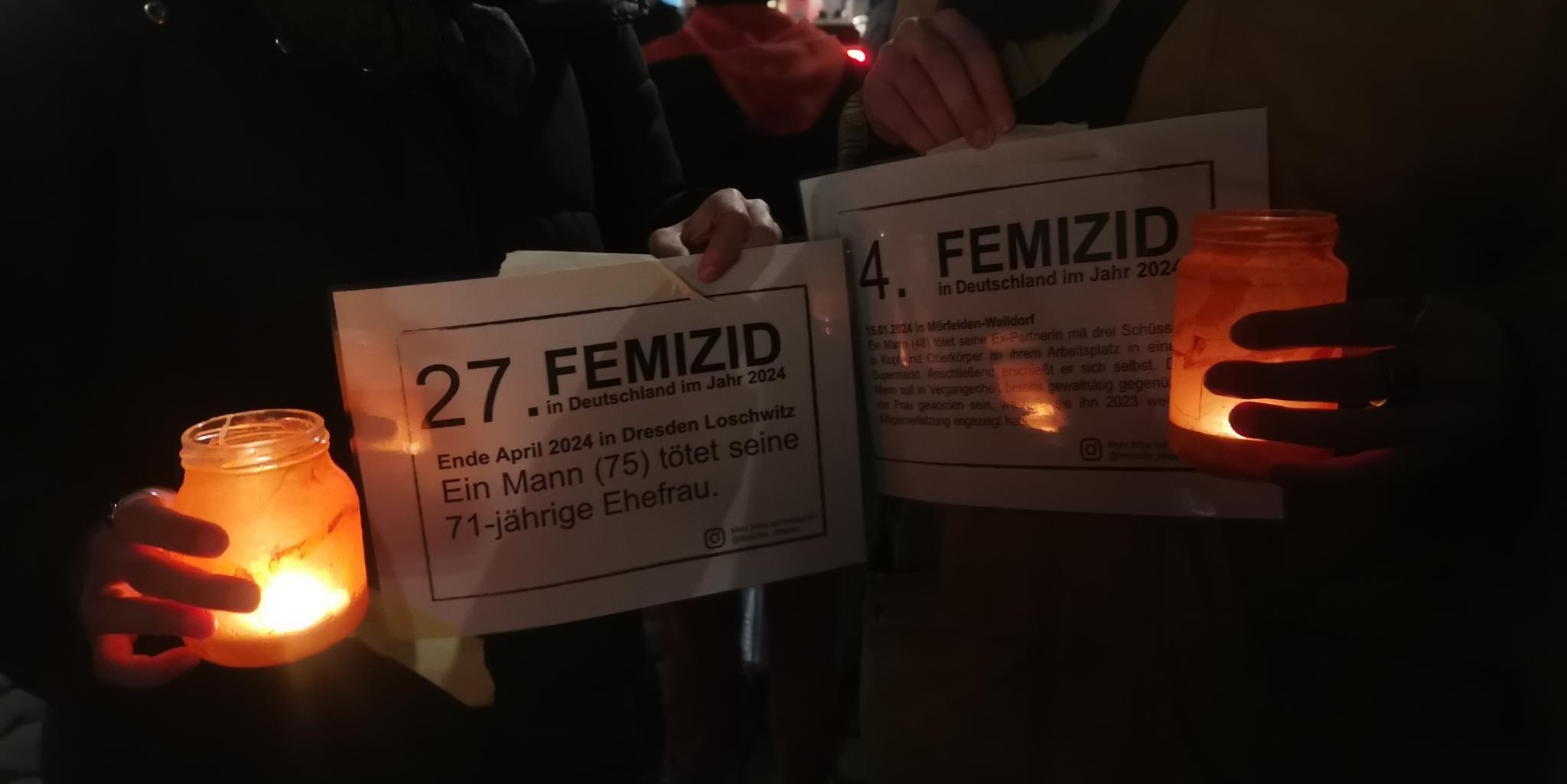 Demonstration in Regensburg gegen patriarchale Gewalt